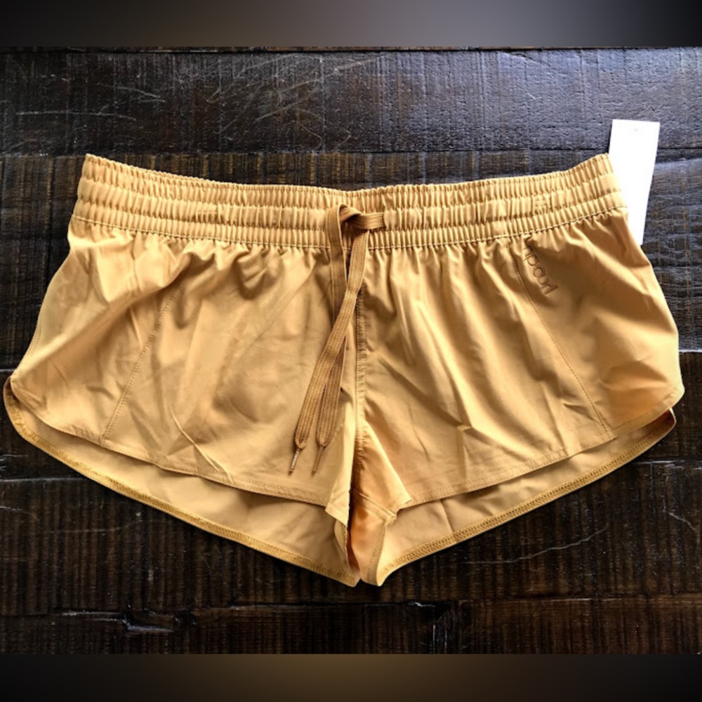Rip curl mustard yellow surf shorts size large